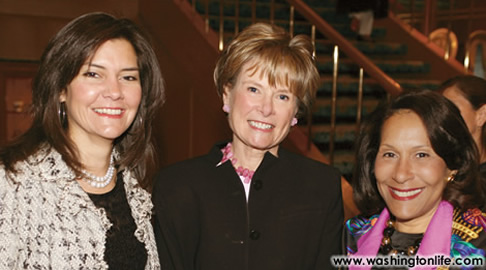 Capricia Marshall, Molly Raiser and Gail West