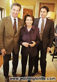 Paul Pelosi, Nancy Pelosi and Paul Pelosi Jr.