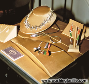 Tiff any jewelry designed by Frank Gehry