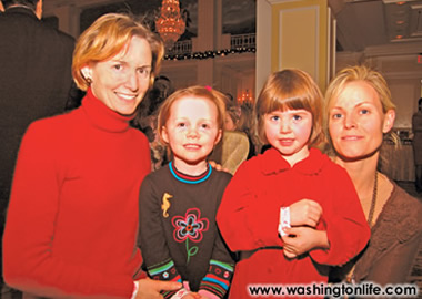 Tia Cudahy, Eleanor Walsh, Evie Hardart and Virginia Shore