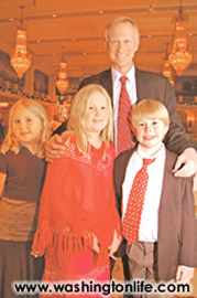 Christine, Katherine, John and Jack Evans