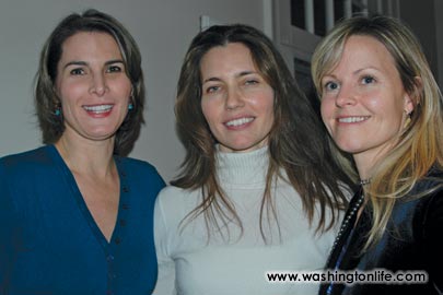 Claire Shipman, Evan Ryan and Virginia Shore