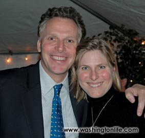 Terry McAuliffe and Skye Raiser Perlin