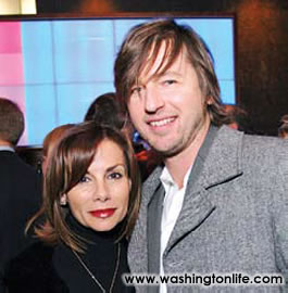 Lynda Erkiletian and Christopher Reiter