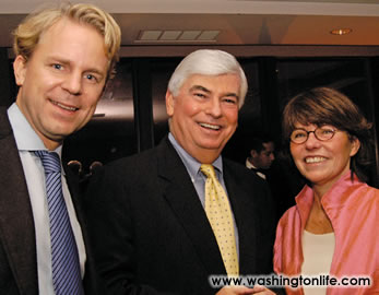 Jason Smith, Sen. Christopher Dodd and Margaret Carlson at The Week’s Capital Classics