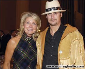 Christine Schwarzman and Kid Rock