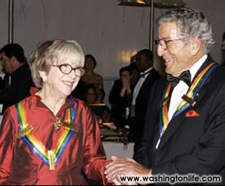 Julie Harris and Tony Bennett 