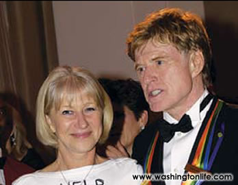 Helen Mirren and Robert Redford