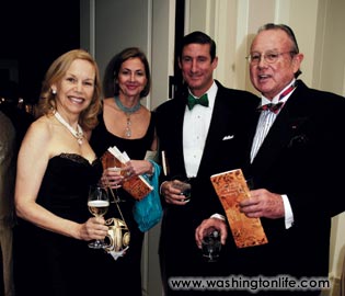 Mitzi Perdue, Maria and Larry Fischer and Chic Cudlip