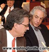 Inside the Beltway’s John McCaslin and Washingtonian’s and The Examiner’s Harry Jaffe