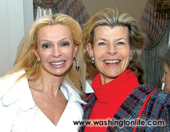 Rima Al-Sabah and Diana Negroponte