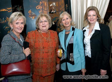 Ann Johnson, Linda Sonnenreich, Willee Lewis and Becky Gonzales