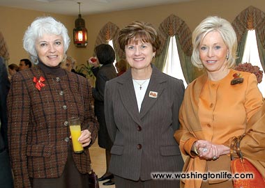 Elizabeth Natsios, Rev. Kathi Card and Mary Ourisman
