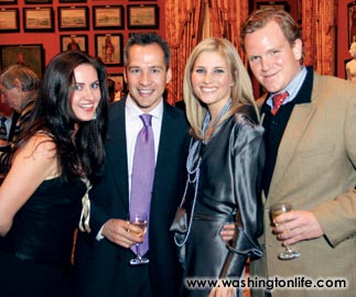 Hadley Gamble, Winston Lord, Ashley Taylor and Charles B. Fox