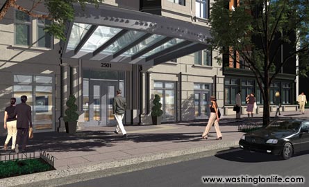 Rendering of 2501 Pennsylvania Ave