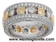 JACK KELÉGE’S THREE-CARATCANARY AND BRILLIANT DIAMOND SET IN PLATINUM