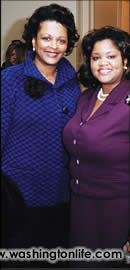 Marcia Jackson and Gwen Russell