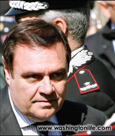 Italian Minister of Justice Clemente Mastella 