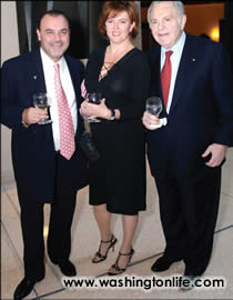 Giulio Tempesta, Cindy Hayes and Joseph Cerrell