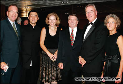 New Zealand Amb. Roy Ferguson, ReneCo, Carolyn Brehm, Australian Amb. Dennis Richardson and Stephen and Diane Piper 