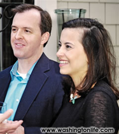 Rick and Dina Powell