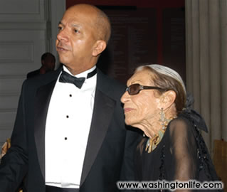 Mayor Anthony Williams and Lolo Sarnoff