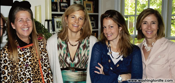 Deb Johns, Sissy Yates, Ali Stephanopoulos and Nancy Taylor Bubes