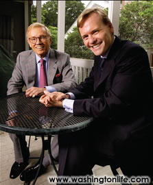 Wyatt Dickerson with son John