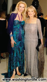 Rima Al-Sabah and Barbara Walters