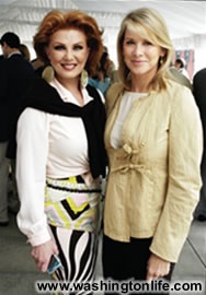 Georgette Mosbacher and Patricia Duff 