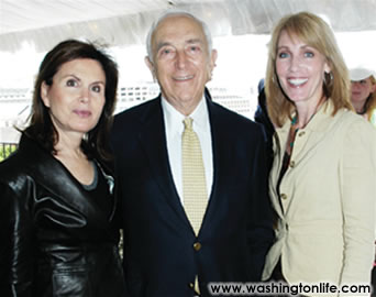 Bonnie and Sen. Frank Lautenberg With Suzanne Showers