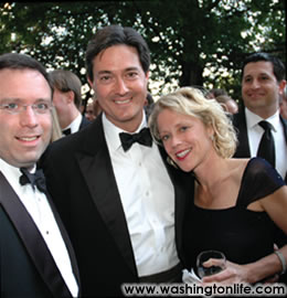 Dana Milbank, John Starr and Judy Holland