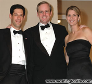 Joel Kaplan, Dan Bartlett and Alyson Barttle