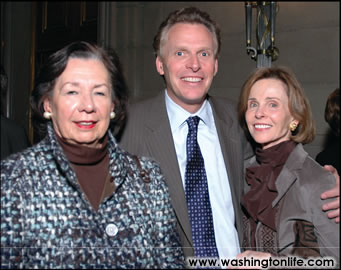 Ann Jordan, Terry McAuliffe and Eden Rafshoon