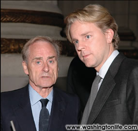 Sir Harold Evans and Justin Smith