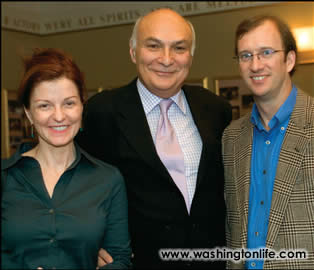Maureen Dowd, Michael Kahn and Andy Reynolds