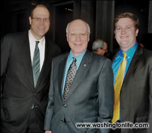 Ed Dagno, Sen. Patrick Leahy and Nick Sadoski