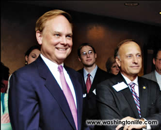 Bruce Sanford and Rep. Steve King