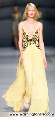 YELLOW PAISLEY DRESS