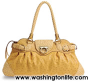 GENUINE OSTRICH MARISSA TOTE