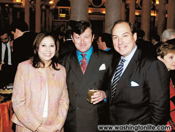 Rep. Hilda Solis, Andrew C. Cuthbert and Bert Pena