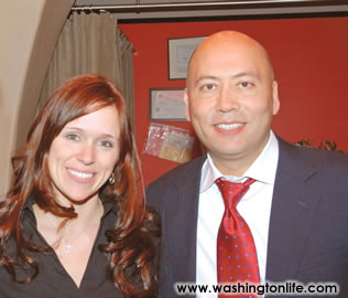 Kelly Owens and Jimmy Lynn