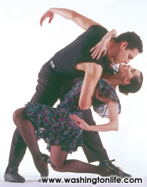 Washington Ballet dancers Luis Torres and Laura Urgelles