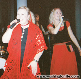 Members of the Finnish Folk Music group Värttinä