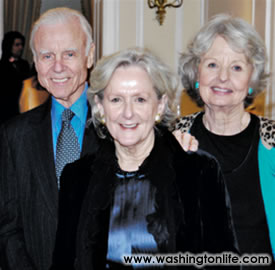 Nick and Mary Marshall and Joyce Rumsfeld