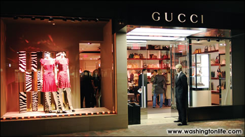 Gucci&rsquo;s new store at the Chevy Chase Collection