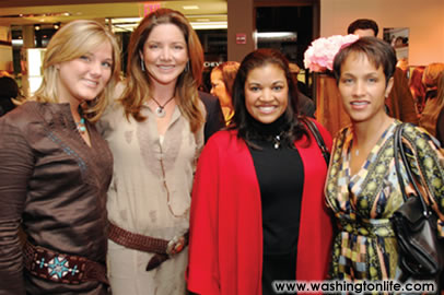 Lolly and Molly Amons, Lydia Logan and Erika Hughes