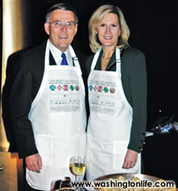 Sen.Byron and Kim Dorgan with Wild Phaesant Canpes