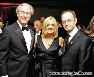 George and Trish Vradenburg with David Hyde Pierce