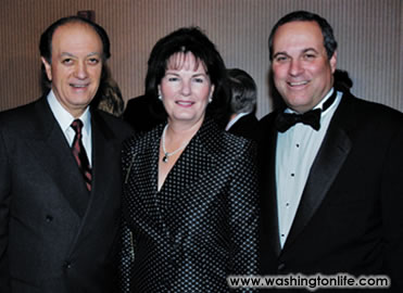 Mario Morino and Ellen and Sam Schreiber